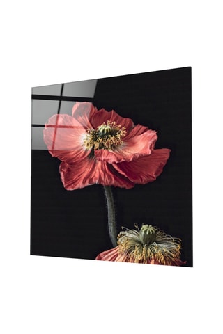 Tableau en verre trempé Flower 
