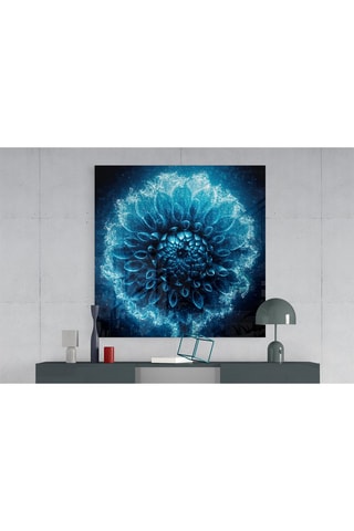 Tableau en verre trempé Flower 
