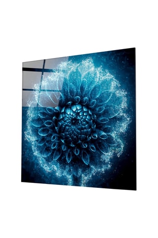 Tableau en verre trempé Flower 
