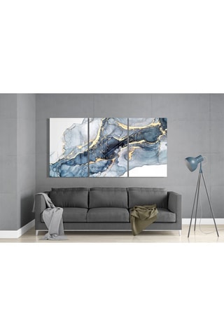 Triptyque en verre trempé Marbellous