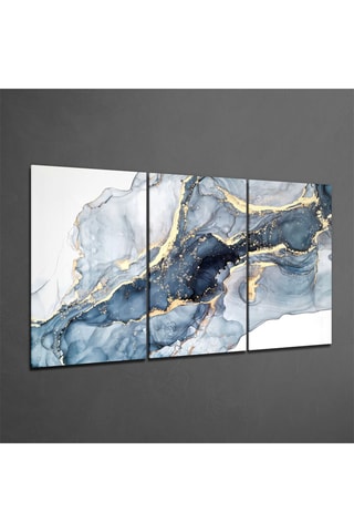 Triptyque en verre trempé Marbellous