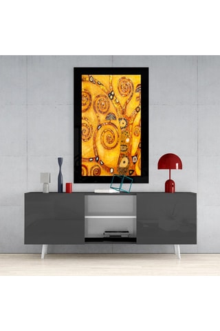 Tableau en verre trempé "L'Arbre de Vie" - Klimt - Reproduction