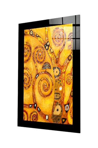Tableau en verre trempé "L'Arbre de Vie" - Klimt - Reproduction