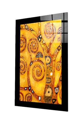 Tableau en verre trempé "L'Arbre de Vie" - Klimt - Reproduction
