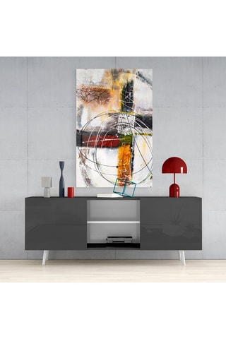 Tableau en verre trempé Abstract 