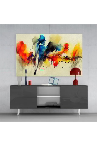 Tableau en verre trempé Frequency 