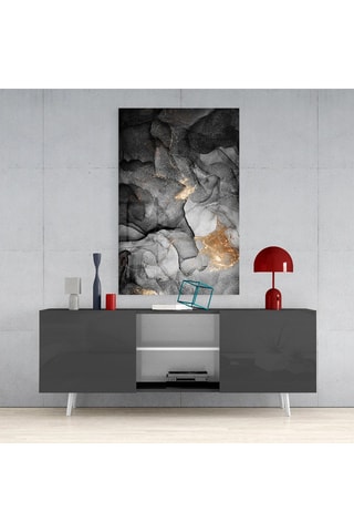 Tableau en verre trempé Abstract Depth 