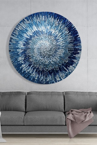 Tableau en verre trempé Spirale