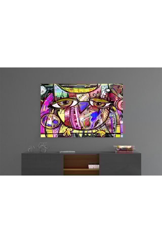 Tableau en verre trempé Abstract Owl 