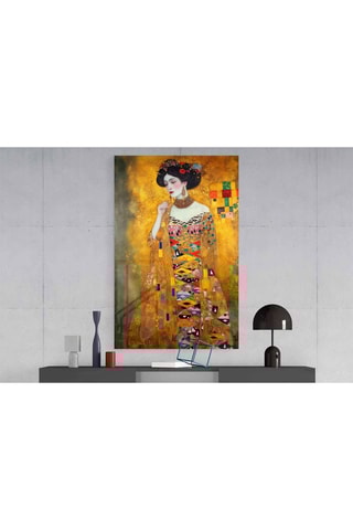 Tableau en verre trempé Klimt Style