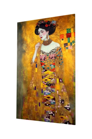 Tableau en verre trempé Klimt Style