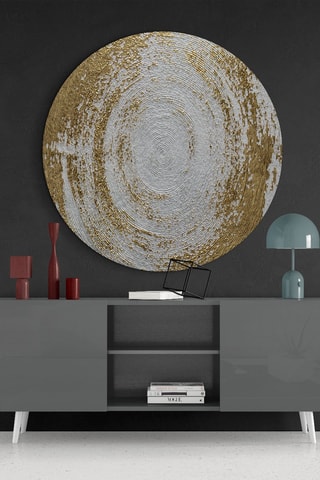 Tableau en verre trempé Abstract Loop 