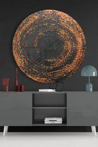 Tableau en verre trempé Abstract Loop 