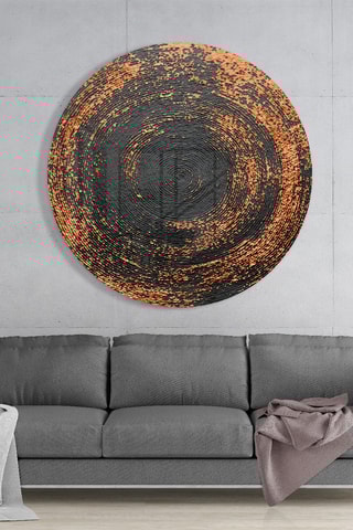 Tableau en verre trempé Abstract Loop 