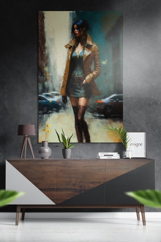 Tableau Rebellious Woman