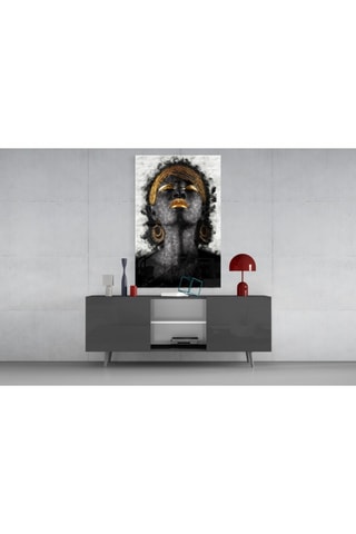 Tableau African Woman Portrait