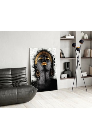 Tableau African Woman Portrait