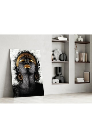 Tableau African Woman Portrait