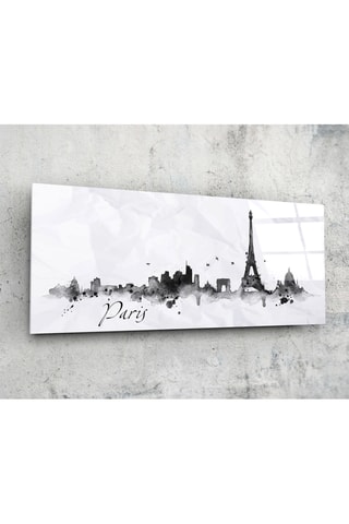 Tableau en verre trempé Paris
