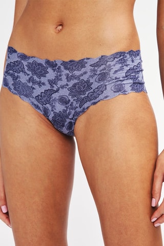 3 shorties Clean Cut - Azul-cinza