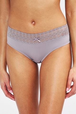 3 shorties Les Quotidiens - Cinzento, rosa e preto