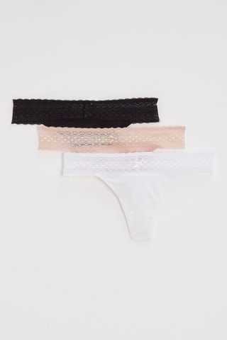 String Les Quotidiens - Preto