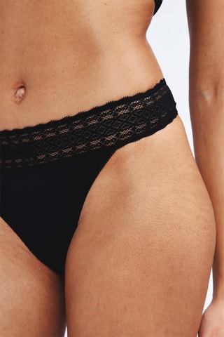 String Les Quotidiens - Preto
