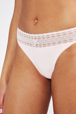 3 strings Les quotidiens - Preto e rosa