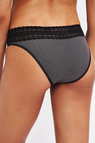 3 cuecas Les Quotidiens - Preto e bege