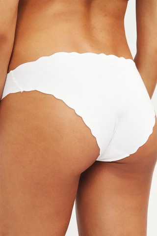 3 cuecas Clean Cut - Branco