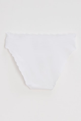 3 cuecas Clean Cut - Branco