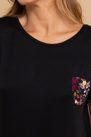 T-shirt Sevta - Preto