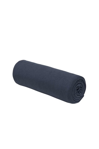 Drap-housse en coton 130 g/cm² Essential - Bleu marine - Bonnet 25 cm
