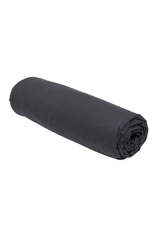 Drap-housse en coton biologique  Organic - Gris foncé - Bonnet 30 cm