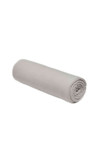 Drap-housse en coton 130 g/cm² Essential - Dune - Bonnet 25 cm
