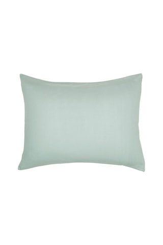 Taie d'oreiller en coton 57 fils/cm² Essential - Vert