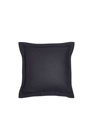 Taie d'oreiller en coton 57 fils/cm² Essential - Anthracite