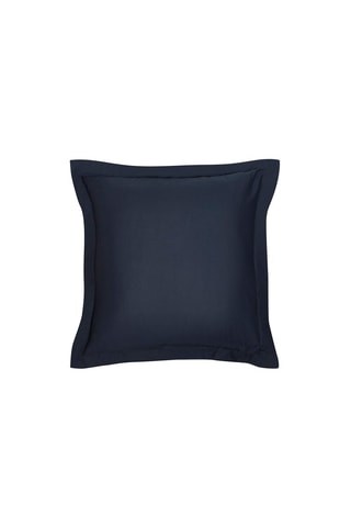 Taie d'oreiller en coton Today Essential - 57 fils/cm² - Bleu foncé