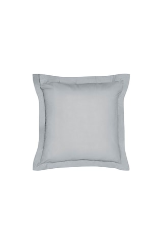 Taie d'oreiller en percale de coton 78 fils/cm Prestige - Acier