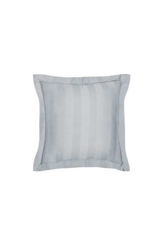 Taie d'oreiller en satin de coton 98 fils/cm Prestige - Acier