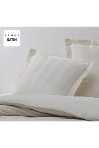 Taie d'oreiller en coton 98 fils/cm² Simplicity Blanc