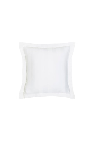 Taie d'oreiller en coton 98 fils/cm² Simplicity Blanc