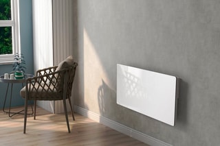 Radiateur électrique à inertie sèche en céramique et verre Glass