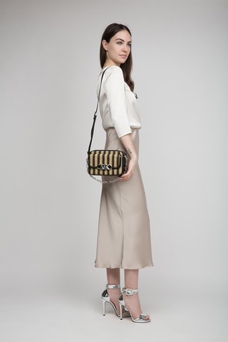Handtas - Zwart en Beige