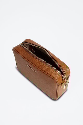 Leren Schoudertas 
Camel
