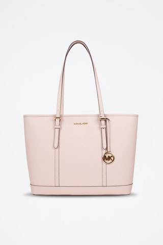 Leren Shopper - 
Roze
