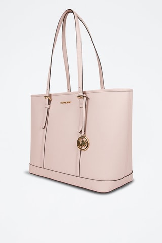 Leren Shopper - 
Roze