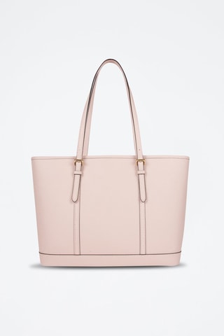 Leren Shopper - 
Roze