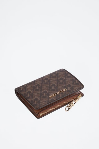 Portefeuille Empire Medium Snap Coin Billfold - Bruin