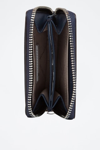 Leren Pasjeshouder Jet Set - Marineblauw